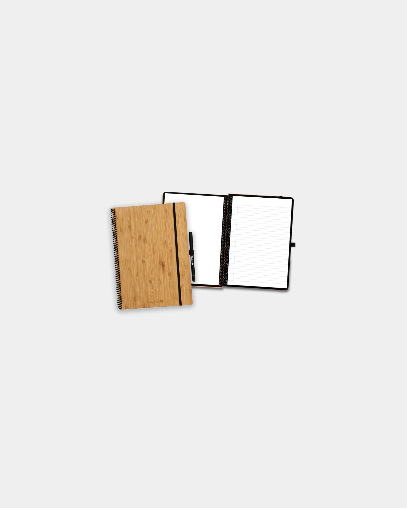 Cahier bambou massif Bambook Classic A4 à personnaliser - 1